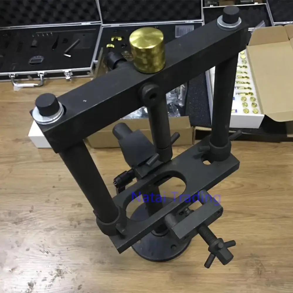 Для CAT Cummins и Volvo common rail Инжектор EUI демонтажный стенд, дизельный инжектор разборный крепеж рамка ремонтный инструмент