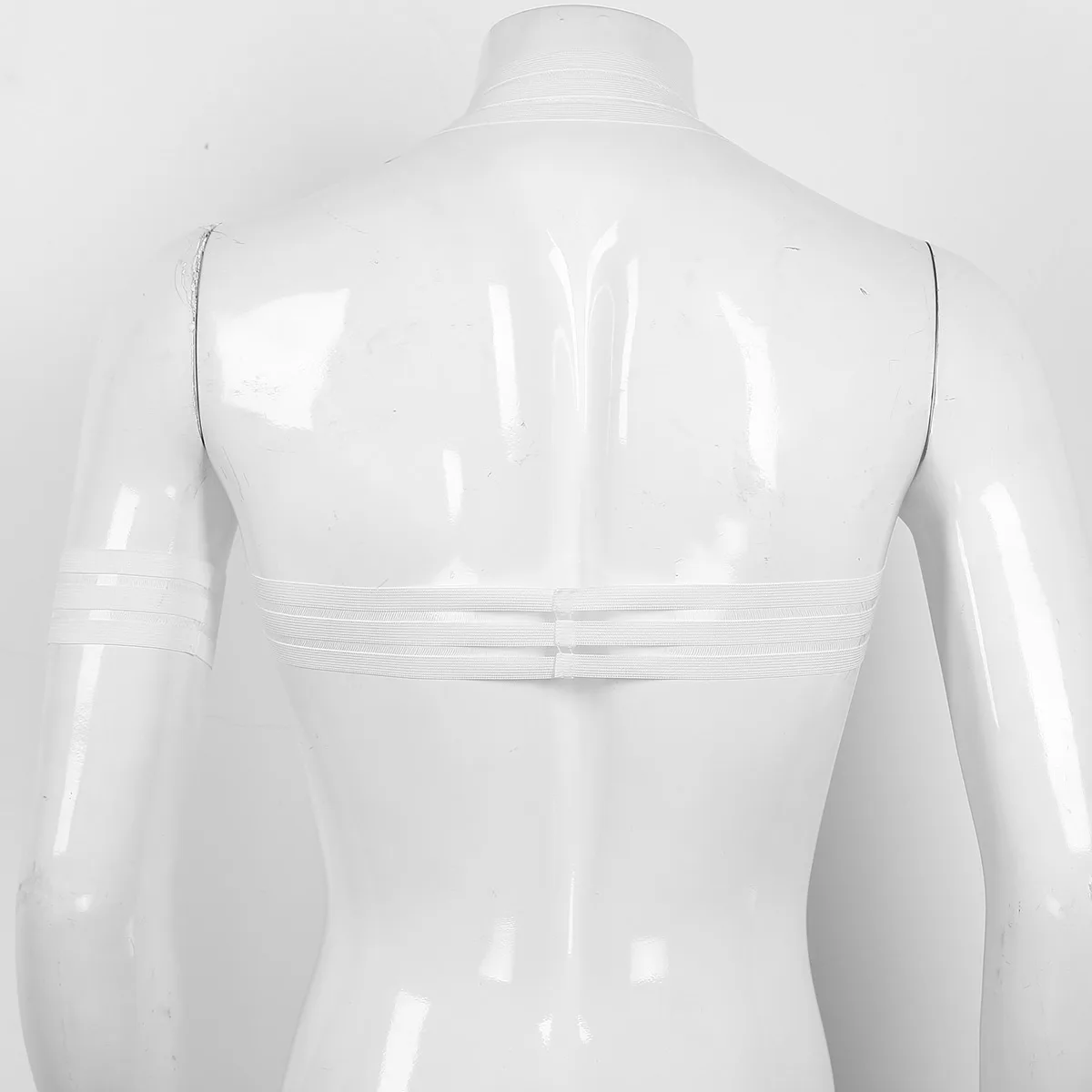 YiZYiF Harness Men Elastic Straps Shoulder Chest Muscle Belt With Armband For Cosplay Role Fancy Club Party Costume Belts -Zentai shop online H39e0bace0d344beda0ac86f0e928273dd.jpg