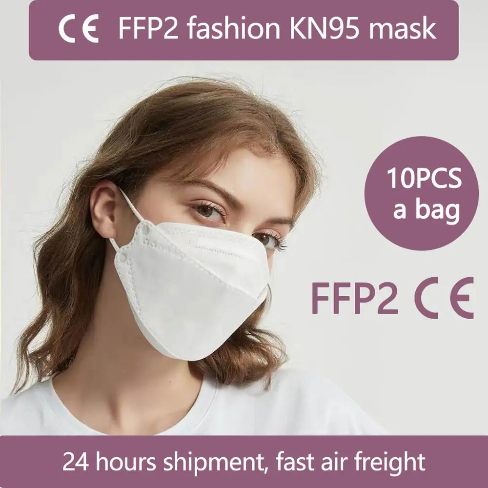 Ce FFP2 маска многоразовая Рыба Стиль Персонализированная Мода kn95 для лица mascarilla