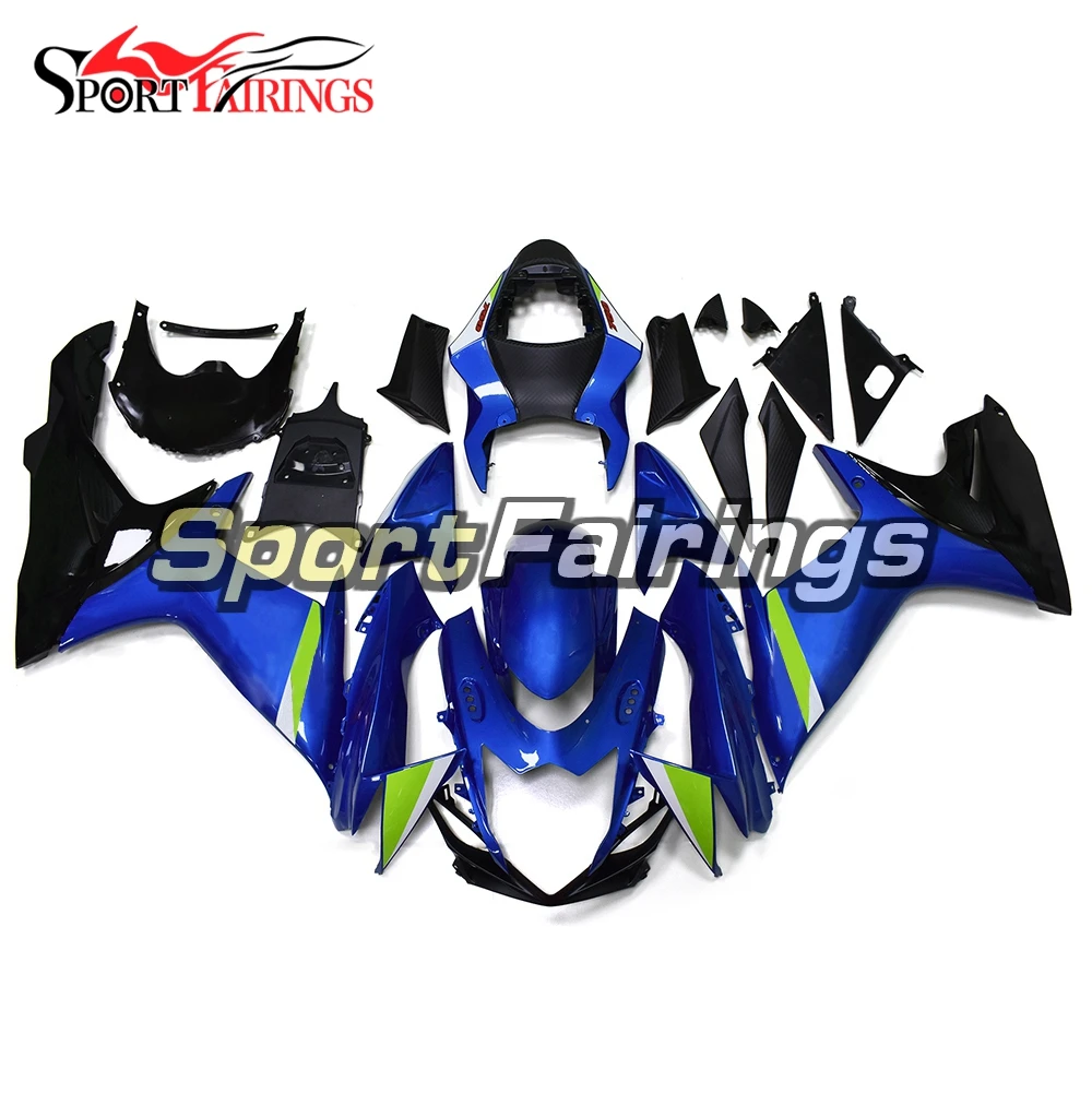 Синий зеленый Обтекатели для GSXR600 GSXR750 K11 2011 - 2016 детей возрастом 12 13 14 15 16 Suzuki Sportbike
