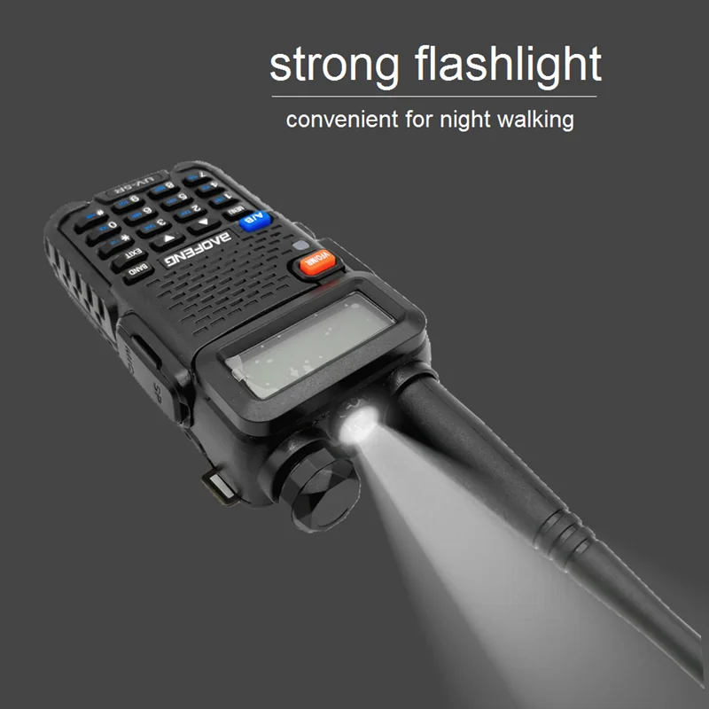 Портативная рация Baofeng UV 5R 8 Вт VHF UHF Ham CB радиостанция портативный двухсторонний