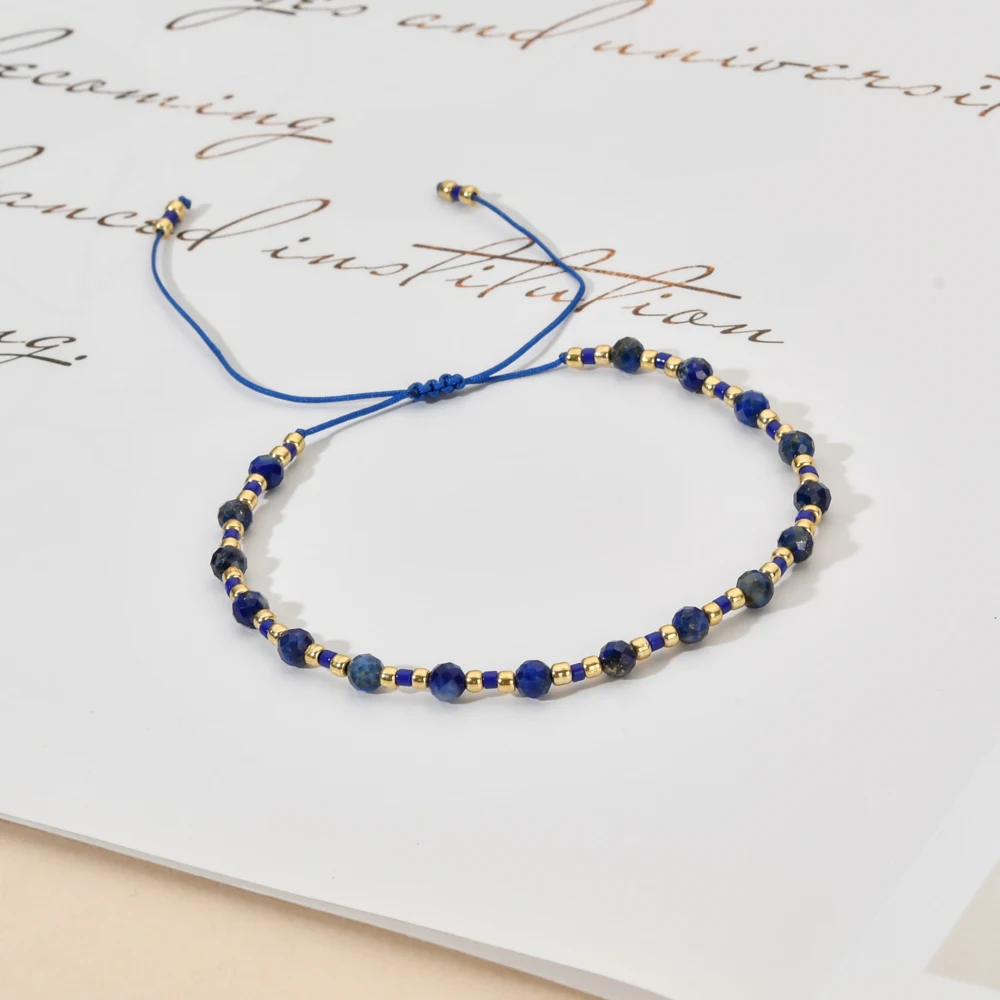 ZMZY Cute Miyuki Bracelet Boho Natural Stone Bracelets for Women Small Beaded Bohemian Jewelry Handmade Braiding Armband - Image 5