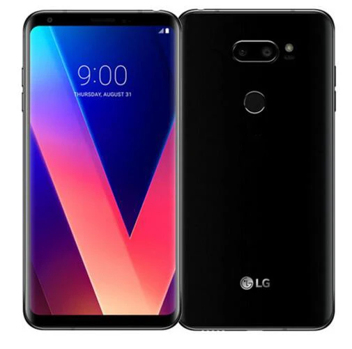 Черный Разблокированный LG V30 4 Гб ОЗУ 64 Гб/128 Гб ПЗУ 6," полный экран Qualcomm835 Восьмиядерный двойной задней камеры(без ивритского языка - Цвет: Черный