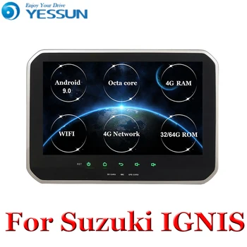 

Car Android 9.0 player For SUZUKI IGNIS 2010~2015 2016 2017 2018 2019 9 inch gps navigation WIFI BT RDS 2 din radio multimedia
