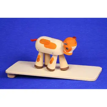 

Bull on a board
