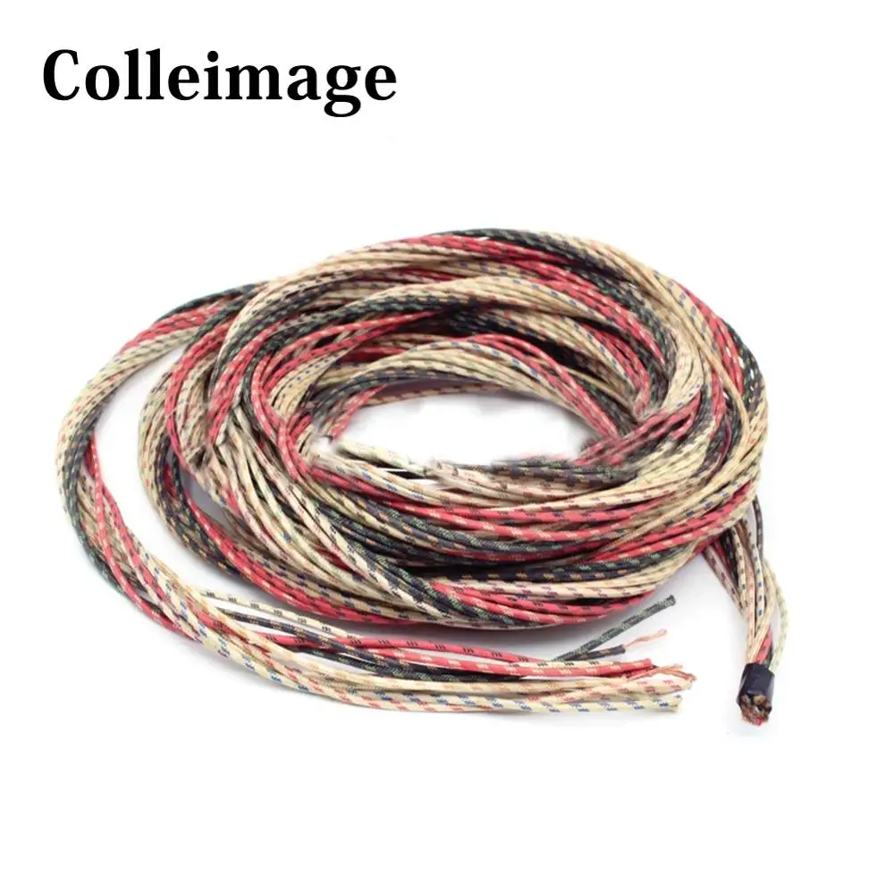 

Colleimage 5M Pure Copper 3mm AMP VCD DVC CD Plater Power Cord Speaker Audio Bulk Cable