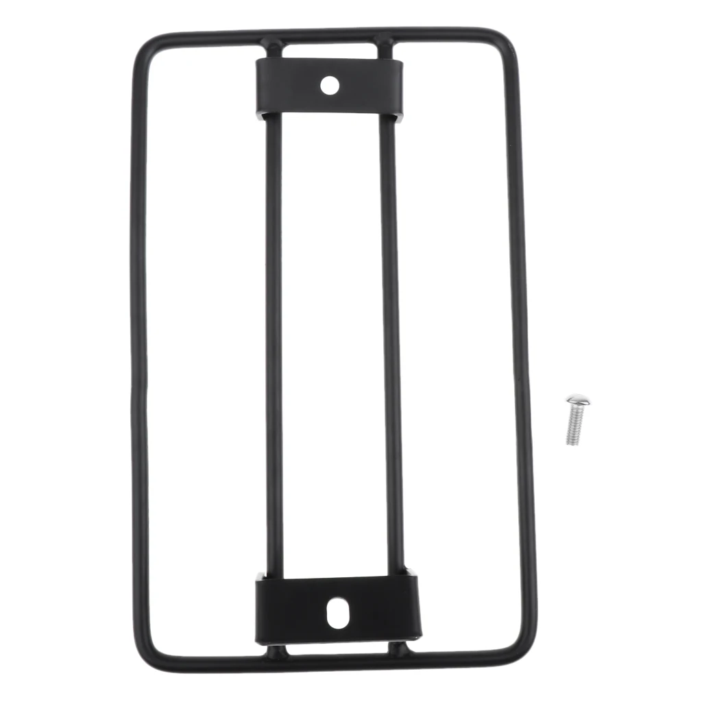 Sissy Bar Backrest Luggage Rack Rail Trunk Replacement for Honda Grom Honda Rebel 250 300 500 2017-2019 (Black)