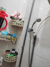 Shower-Head Stop-Button Rotating Water-Pressure Adjustable Degrees 360 with 3-Mode