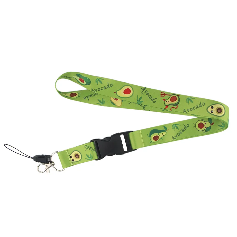 

Summer fruit Detachable mobile phone lanyard Key Card Identification Straps USB Badge Holder DIY Cord Hanging Lariat Laces E0771