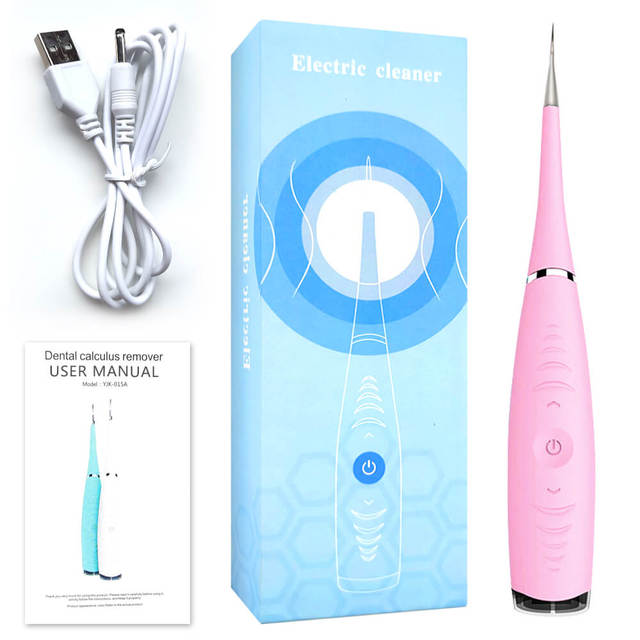 Whitening Sonic Cleaner  Dental Scaler Tooth Stain Tartar Remover Dentist Ultrasonic Vibrition White Teeth Fix Calculus