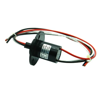 

1PCS 3ch Wires 10A Capsule Slip Ring ZSR022-3R10A Conductive Connector Slipring Rotaty Joint Parts for RC Gimbal Mini Tank