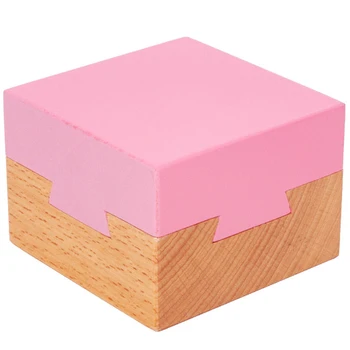 

Wooden Puzzle Game Luban Lock Brain Teaser Study Toys Kids Party Show Magic Box For Children Adult Learn Educational Toys Game