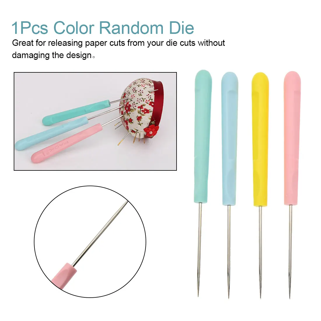

1Pcs Color Random Die Release Tool for Releasing Paper Cuts DIY Cutting Dies Paper Carft Making