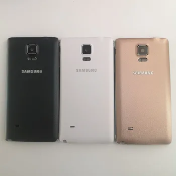 

Note4 Full Housing For Samsung Galaxy Note 4 N910F N910A N910P N910C Middle Frame Plate Bezel + Back Door Battery Cover