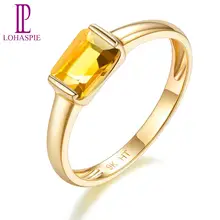 LP-ing личные Customited из 18-ти кратного желтого золота золото натуральное Драгоценное кольцо с драгоценным камнем