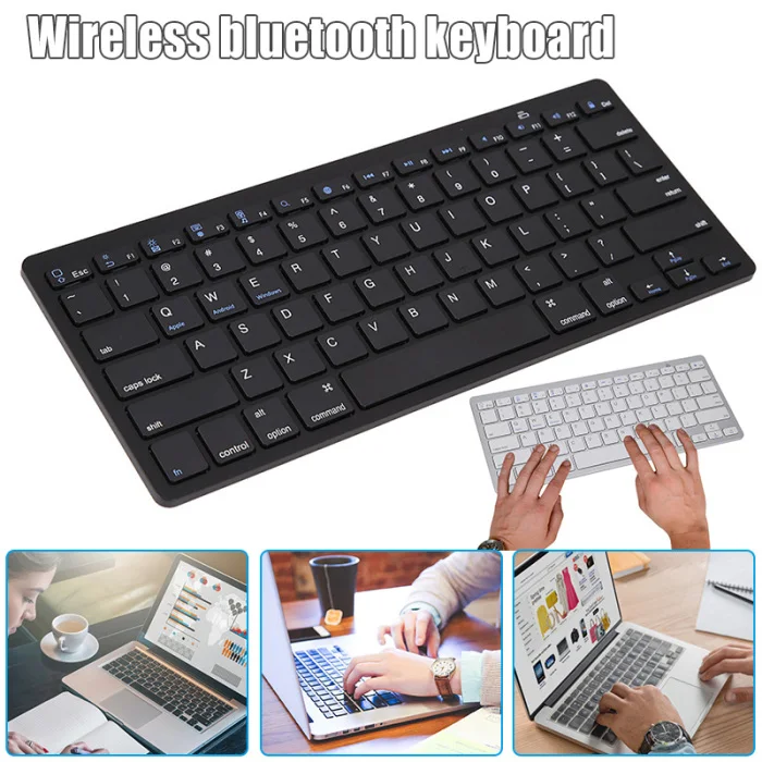 Беспроводная клавиатура Bluetooth 3,0 для планшетного ноутбука с поддержкой ОС iOS Windows Android AS99
