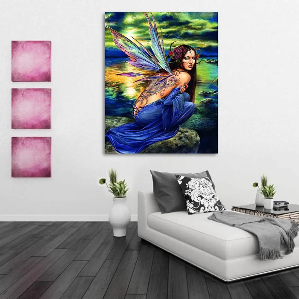 Diamond-Painting-Blue-Butterfly-Fairy-Rhinestones-Diamond-Mosaic-Sale-Home-Decoration-Diamond-Embroidery-Full-Square-KBL