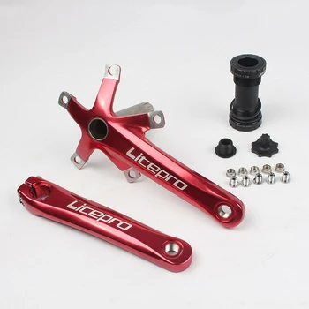 

Litepro Hollow Integrated Crankset 130mm BCD 170mm Crank + BB For SP8 Bicycle