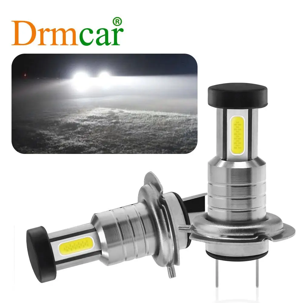 

2X Car H7 LED Headlight Bulbs Headlight Tail Light Fog Lamp HeadLamp DRL CANBUS Auto Turn Signal 110W 26000LM 6000K Head Lamp M7