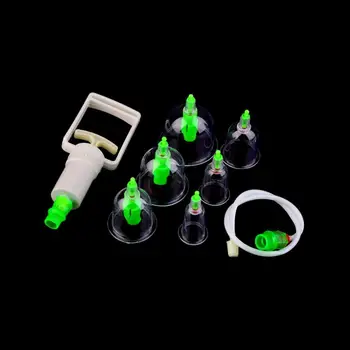 

1 Set 6 Can Massager Health Monitors Products Can Opener Pull Vacuum Cupping of The Tanks Cutem Extractor Acupuncture Hot Sale