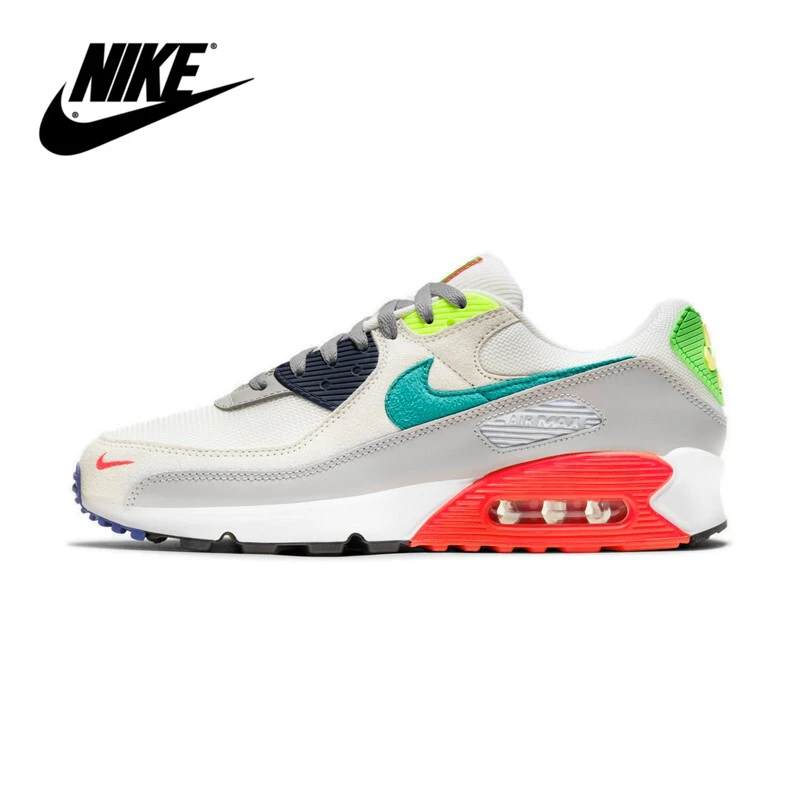 Мужская Спортивная обувь для бега NIKE AIR MAX 90 мягкие туфли |