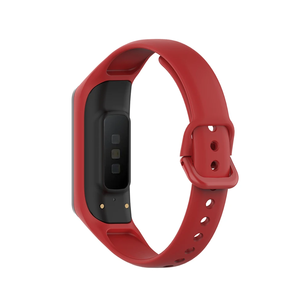 1PCS adjustable Replacement Loop Bracelet Band Strap Bracelet Sports Silicone Watch Band for Samsung Galaxy Fit-e Fit E R375