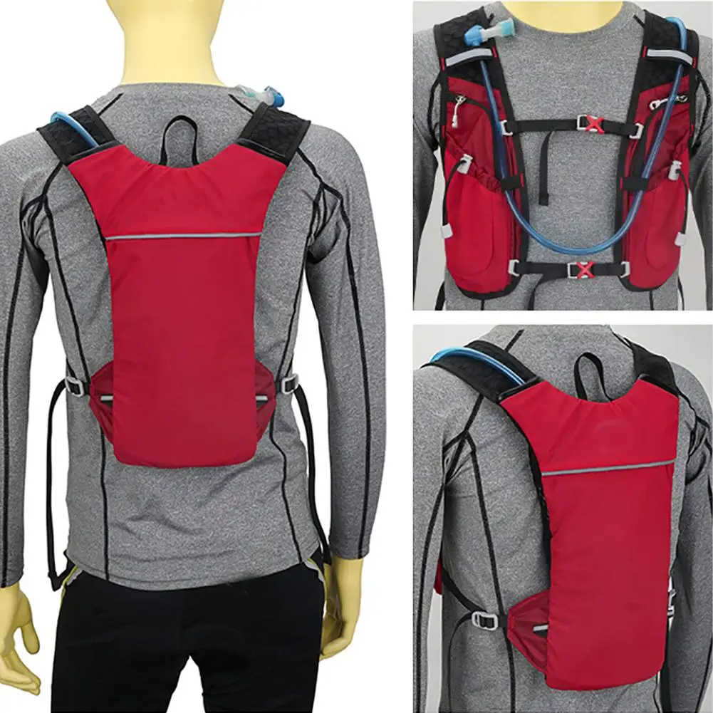5L Unisex Outdoor Sport Running Bag Jogging Cycling Bicycle Backpack Rucksack Hydration Sport Bags Light Waterproof Riding Bag