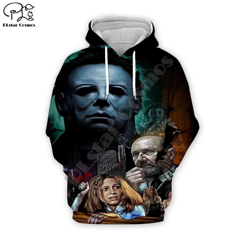 

PLstar Cosmos Halloween Horror Art Funny Tracksuit casual colorful Harajuku 3DPrint Hoodie/Sweatshirt/Jacket/shirts Men Women s5