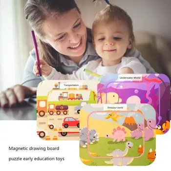 

Educational Toys For Children Magnetic Drawing Board Early Education Toy Writing Board For Children And Toddler Gifts