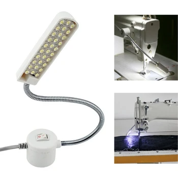 

30 LED Portable Sewing Machine Light LED Light Magnetic Mounting Base Gooseneck Lamp for All Sewing Machine Lighting