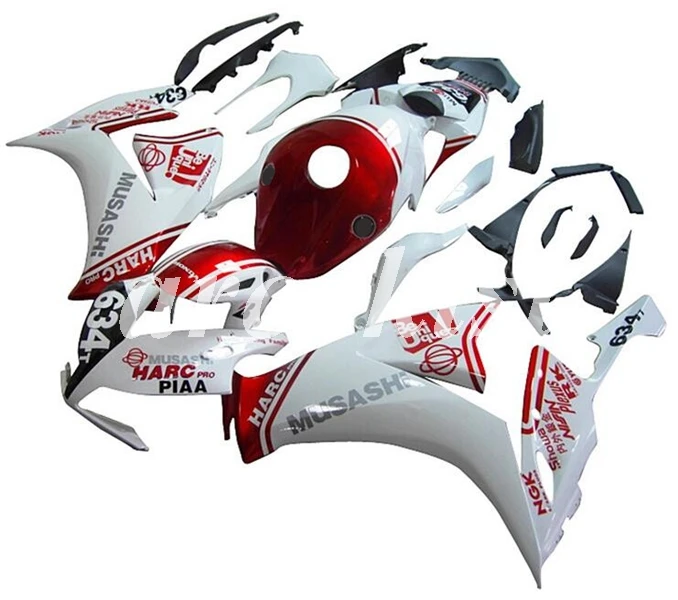 Литьевая Форма ABS полный обтекатель комплект Подходит для HONDA CBR1000RR 12-16 CBR 1000RR CBR1000 2012 2013 Красный Белый