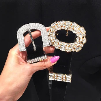 

Vedawas 2019 New Metal Buckle Belts For Women Bohemia Maxi Statement Belts Lady Charm Waistband Oorbellen Party Jewelry