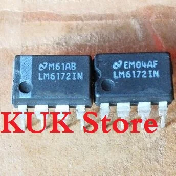 

Original 100% NEW LM6172IN DIP8 10PCS/LOT