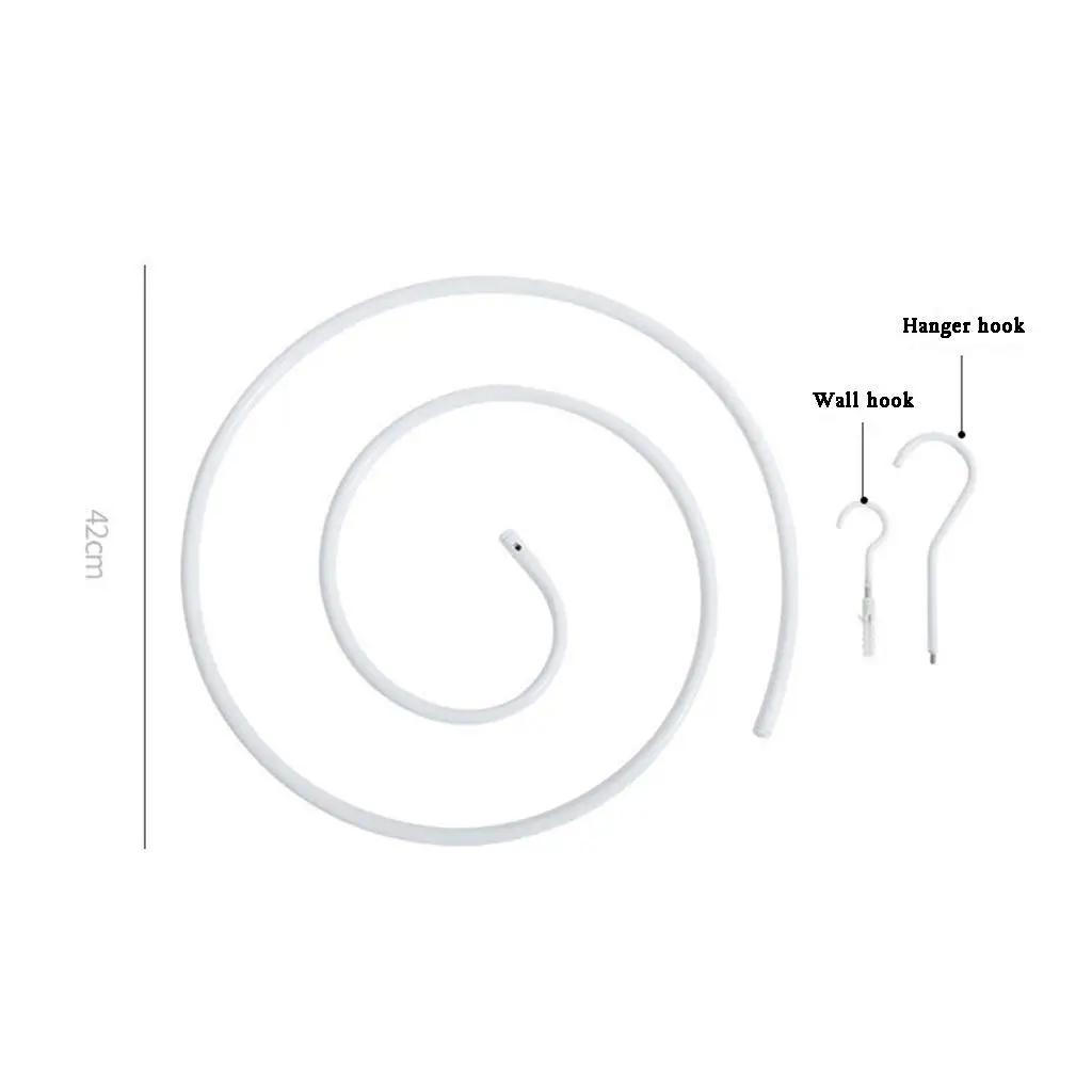 Обновленный спиральный лист для сушки белья, экономия пространства, портнистый стальной пододеяльник/одеяло/простыня вешалки Tiktok дропшиппинг