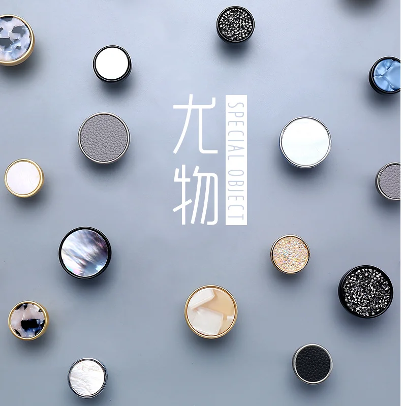 Круглые латунные ручки с узором marblee круглые для ящиков шкафа Мебельная ручка