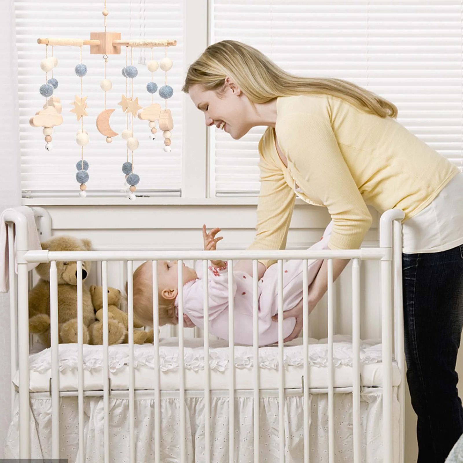 New Arrival Baby Rattles Crib Mobiles Toy Music Educational Toys Rotating Bed Bell Wind-up Children Room Hanging Decorations 2 New Arrival Baby Rattles Crib Mobiles Toy Music Educational Toys Rotating Bed Bell Wind-up Children Room Hanging Decorations 2