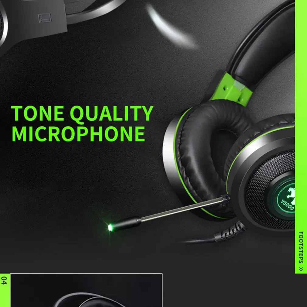 Headphone With 7 1 RGB USB 3 5mm Wired Gaming Headset For PC Gaming Headphones