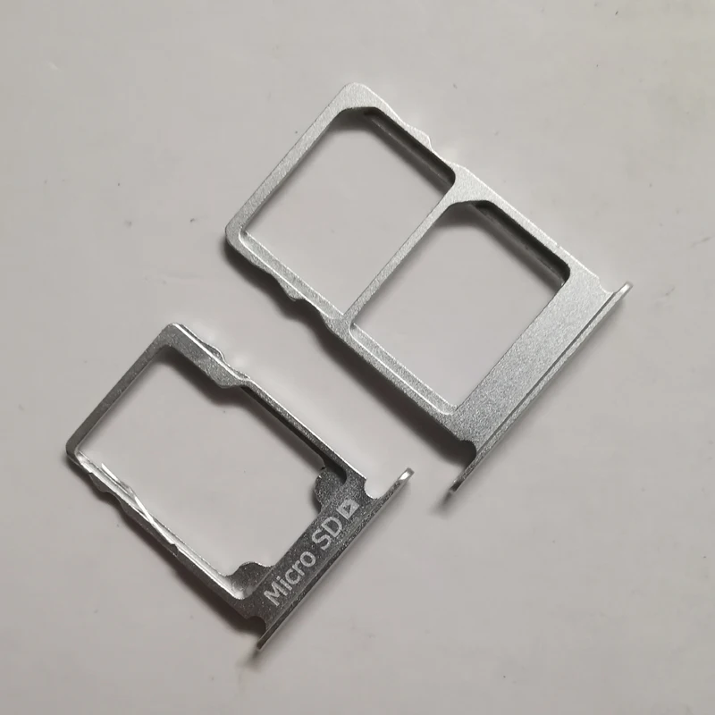 Держатель лотка для sim-карты для nokia 3,1 3() TA-1049 TA-1057 TA-1063 TA-1070 TA-1074 sim-карта памяти SD заменитель адаптера запчасти - Цвет: Silver