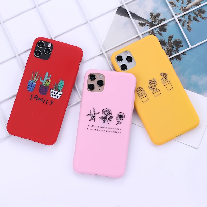 Мягкий силиконовый чехол для iPhone 11 Pro Max X XS XR 7 8 12 7Plus 8Plus | Мобильные телефоны и