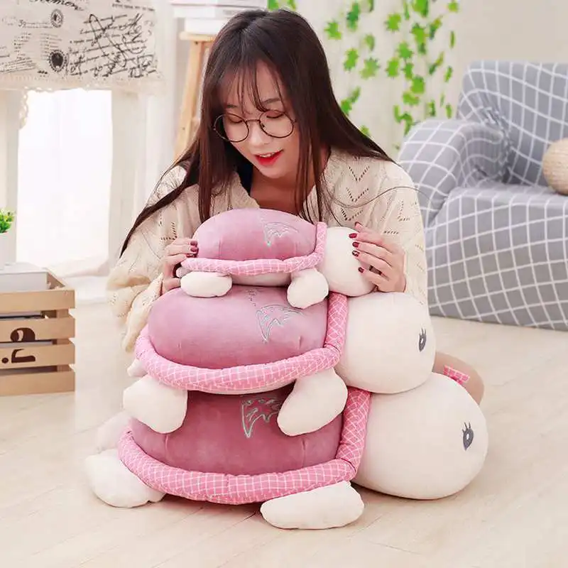 

Hot Selling down Cotton Turtle Doll Plush Toy Doll-Processing Customizable Logo Recruit Agents