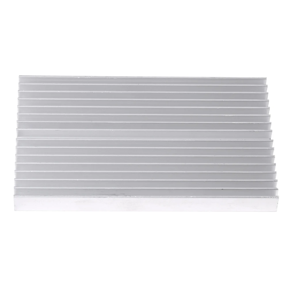 Кулер 100X60X10mm DIY алюминиевый радиатор в форме решетки для IC светодиодный