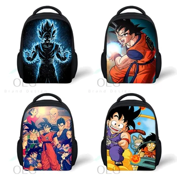 

Japanese Anime Dragon Ball Z Bagpack For Toddler Boys Cartoon Children Saiyan Sun Goku Vegeta School Bag Backpack Kids Book Bags