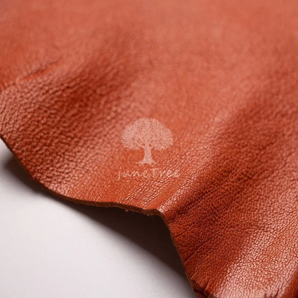 Leather material Veg. tanned goat skin leather Genuine leather Vegetable tanned craft shoe clothes 1.0 to 1.3 MM