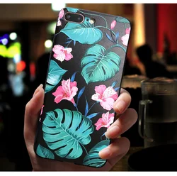 Custodia posteriore in silicone morbido Cute Relief - Custodia per telefono elegante e protettiva