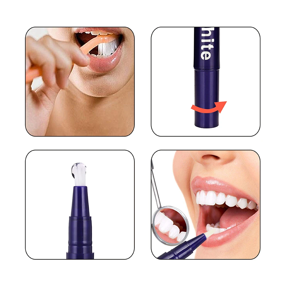 1 шт., гигиена полости рта, отбеливающая ручка для зубов, гель для отбеливания зубов, набор для отбеливания зубов, удаление пятен, осветление белых зубов