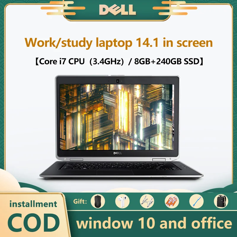 Игровая книжка для ноутбука Dell I7/i5/i3 высококачественная легкая портативная