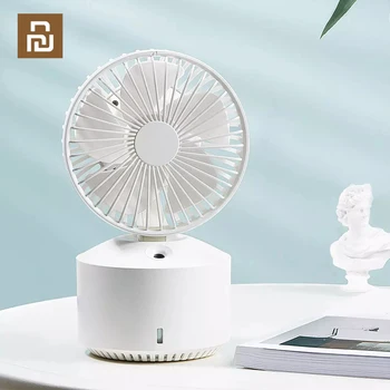 

Youpin Wellsmart Desktop Spray Fan Night light Humidifier Fan 3 in 1 Five Speeds 350ml Large Water Tank