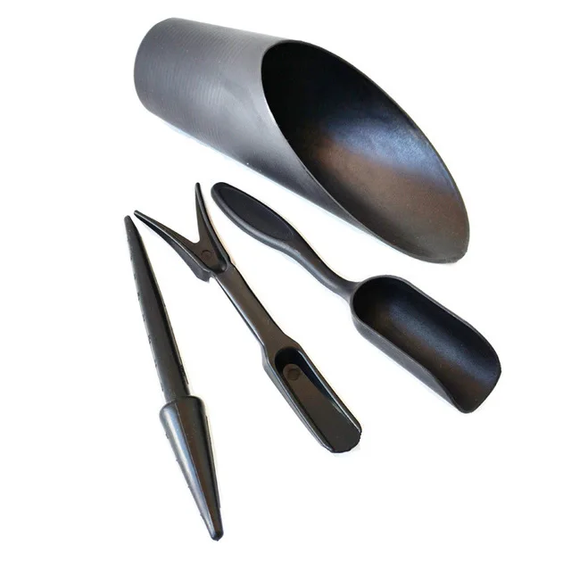 15PCS/set Black Mini Garden Hand Tools Transplanting Tools Miniature Planting Gardening Bonsai Tool For Succulents Plants Tools 