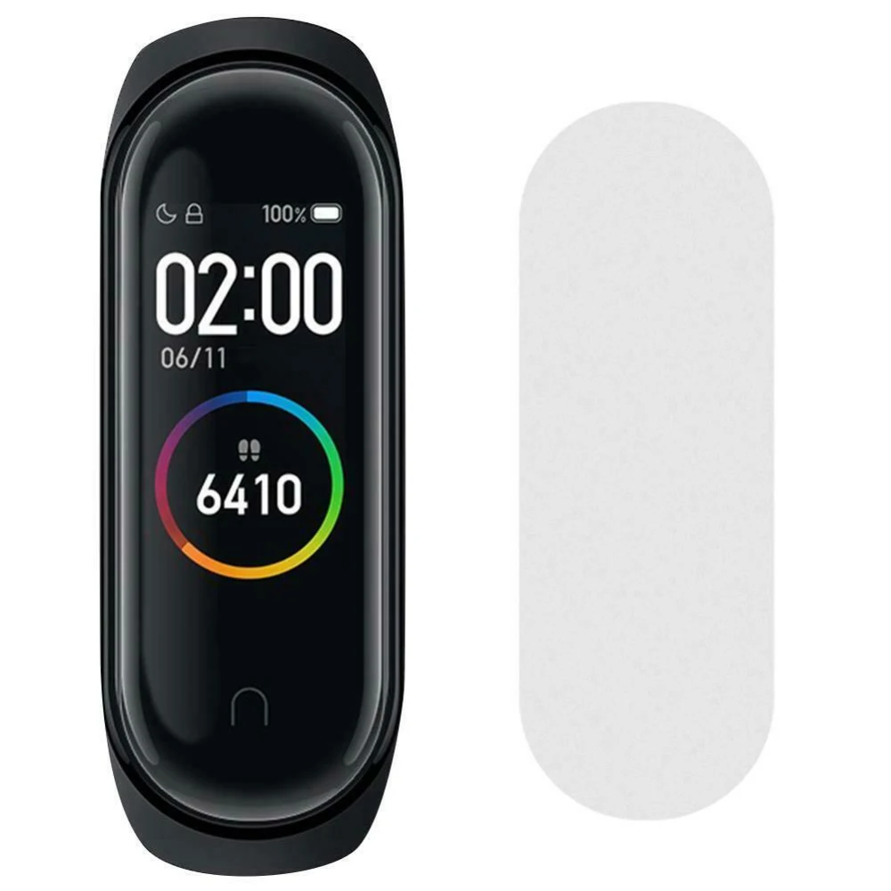 5 шт. Защитная пленка для Xiaomi Mi Band 4 умный Браслет-повязка браслет полное покрытие защитная пленка не стекло