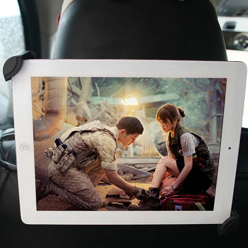 Car Mount Holder 360& Deg Diagonal Backseat Tablet Computer Bracket; SD-1153K Rotary Chair Backrest Bracket Ipad Bracket